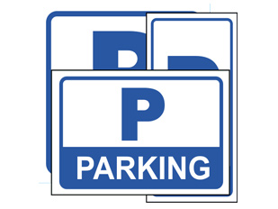 Tabliczka parkingowa naścienna